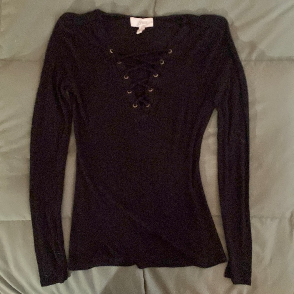 Jessica Simpson Black Longsleeve